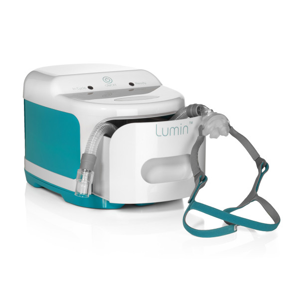 Lumin CPAP Cleaner in Use